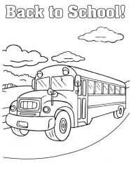 kolorowanki autobus szkolny do pobrania online 1