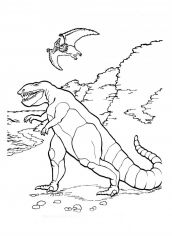 kolorowanki dinozaury do pobrania online 2
