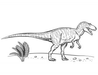 malowanki dinozaury do druku online 