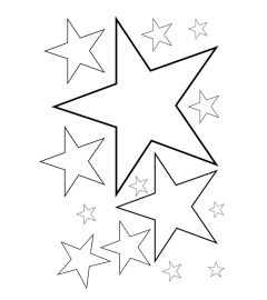 malowanki gwiazdy do druku za darmo 1