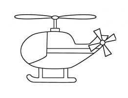 kolorowanki helikopter do druku 1