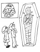 malowanki mumie do pobrania 