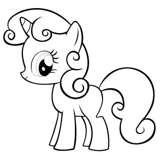 kolorowanki my little pony do pobrania online 4