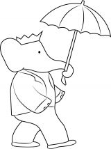 kolorowanki parasole do pobrania 1