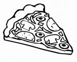 kolorowanki pizza do druku online 1