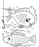 malowanki ryby do druku 2