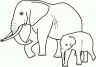 malowanki slon do druku online 1