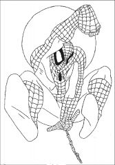 kolorowanki spiderman do pobrania online 1