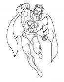 kolorowanki superman do pobrania online 1
