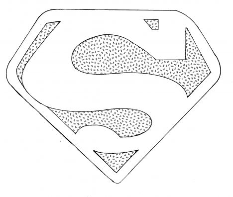 malowanki superman do pobrania online 2