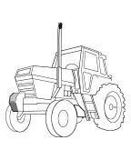 kolorowanki traktory do druku za darmo 1