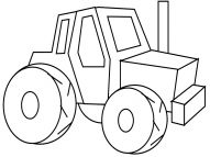 malowanki traktory do druku 