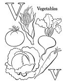 kolorowanki warzywa do druku online 