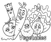malowanki warzywa do druku 1