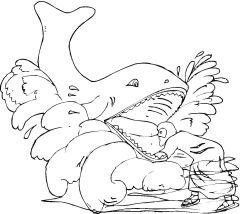 malowanki wieloryby do druku online 