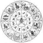 kolorowanki znaki zodiaku do pobrania 