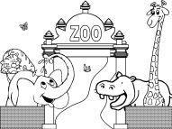 malowanki zoo do druku 